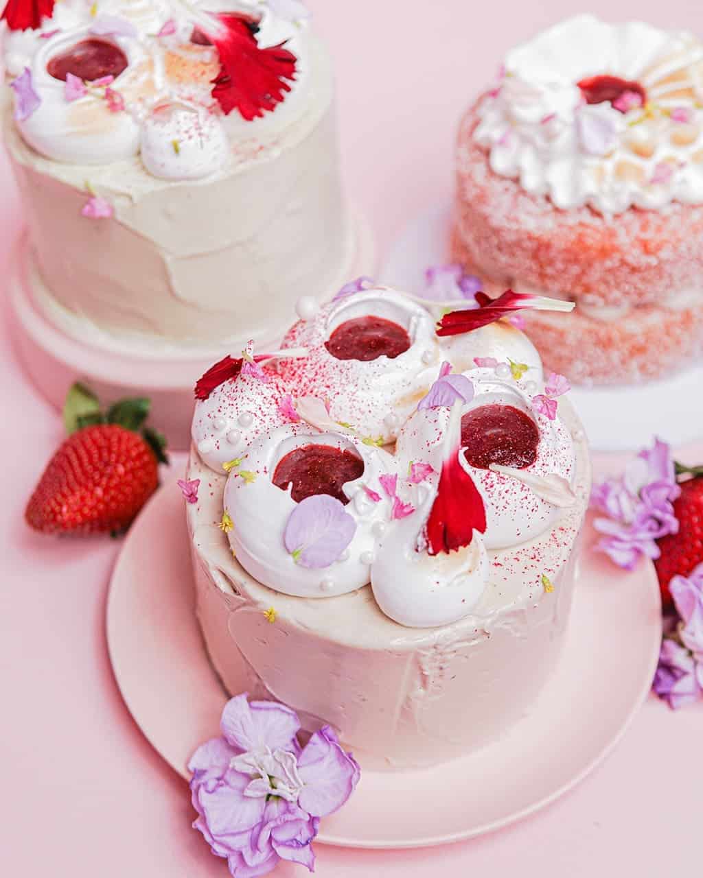 Strawberry Shortie | Mini Cake - Image 3